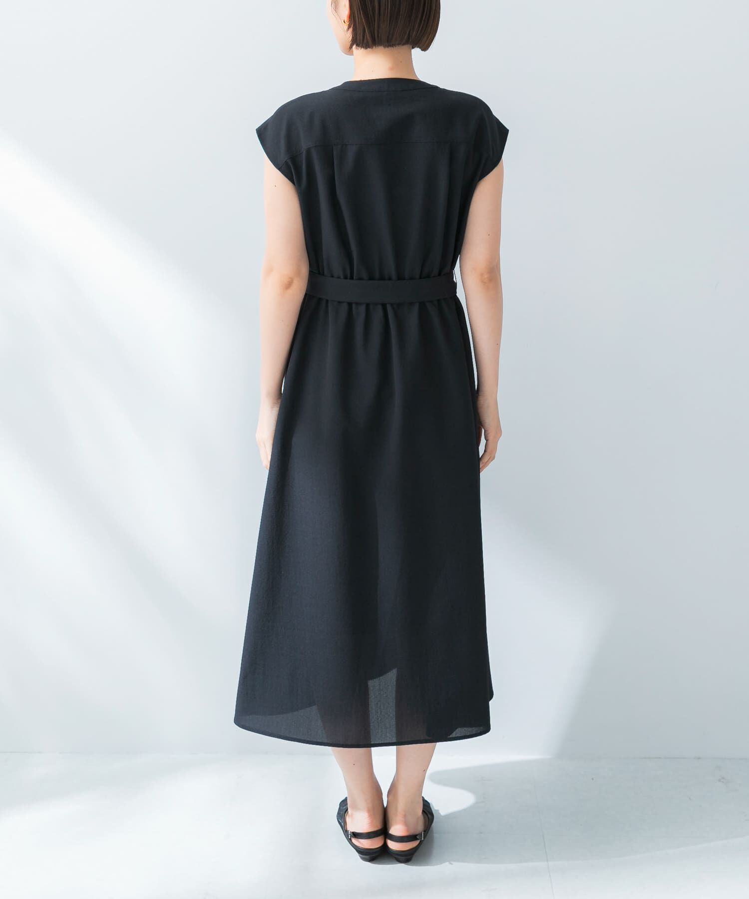 URBAN RESEARCH ROSSO「『UR TECH DRYLUXE』ポケットデザインワンピース」|ワンピース|