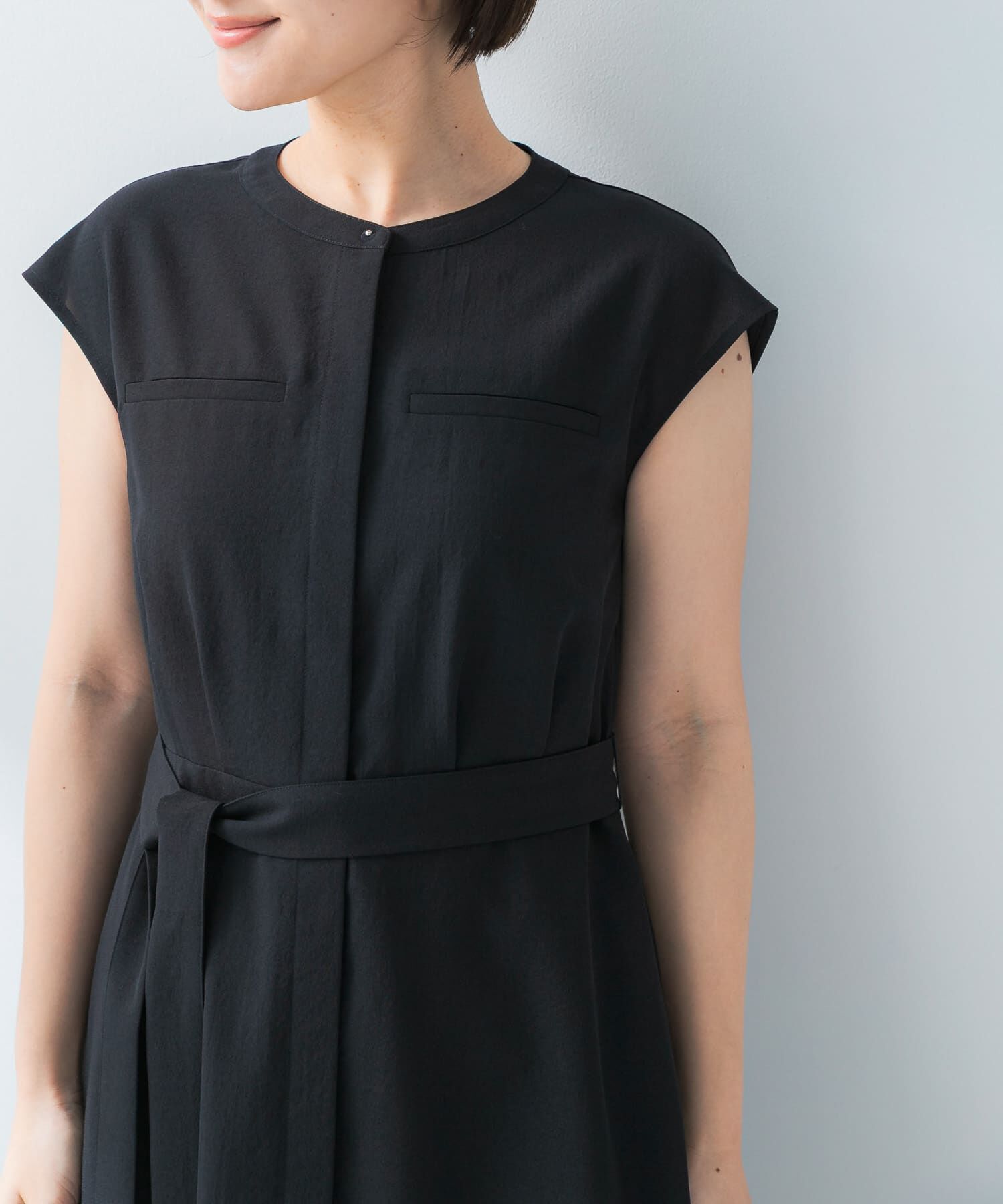URBAN RESEARCH ROSSO「『UR TECH DRYLUXE』ポケットデザインワンピース」|ワンピース|