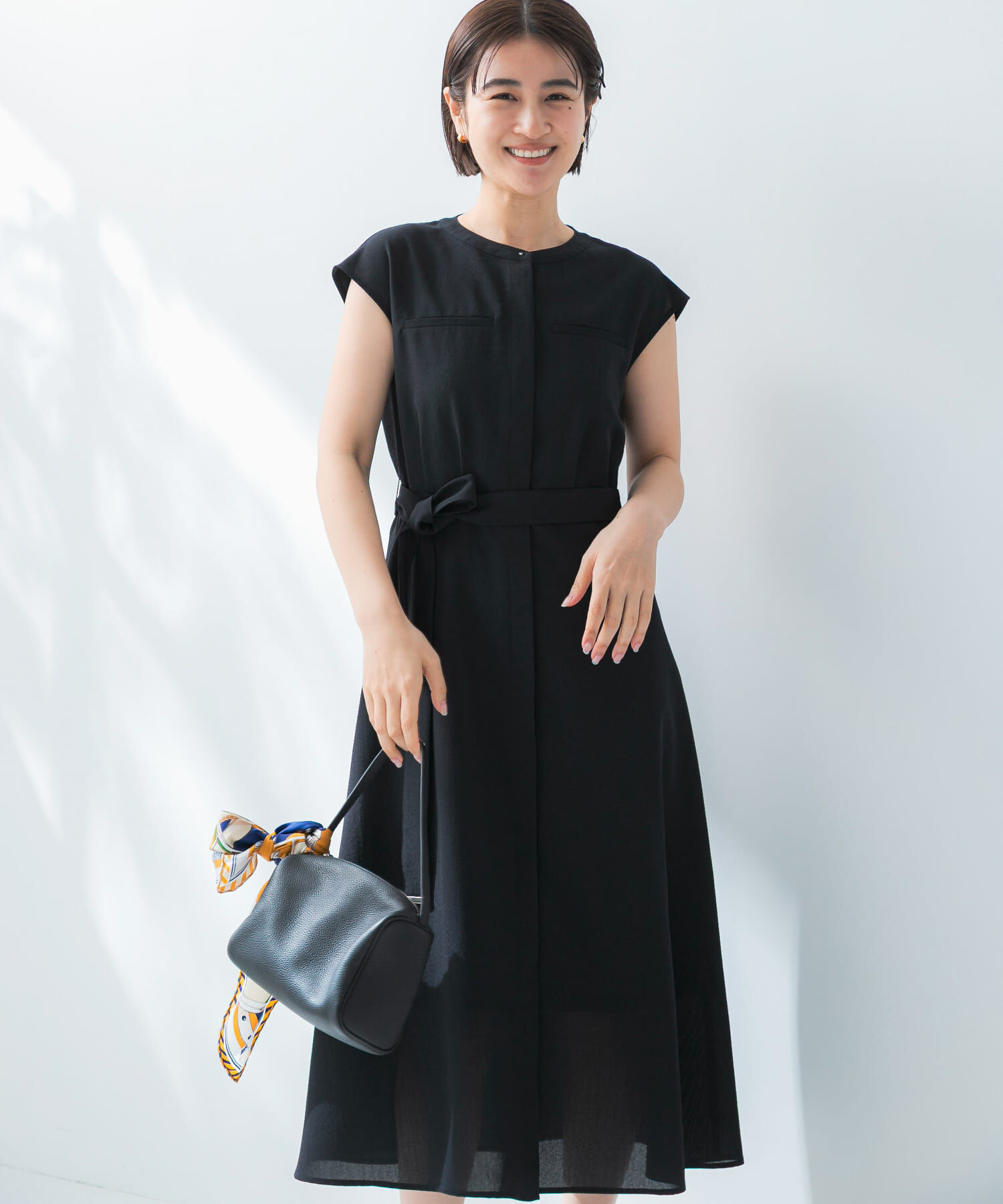 URBAN RESEARCH ROSSO「『UR TECH DRYLUXE』ポケットデザインワンピース」|ワンピース|
