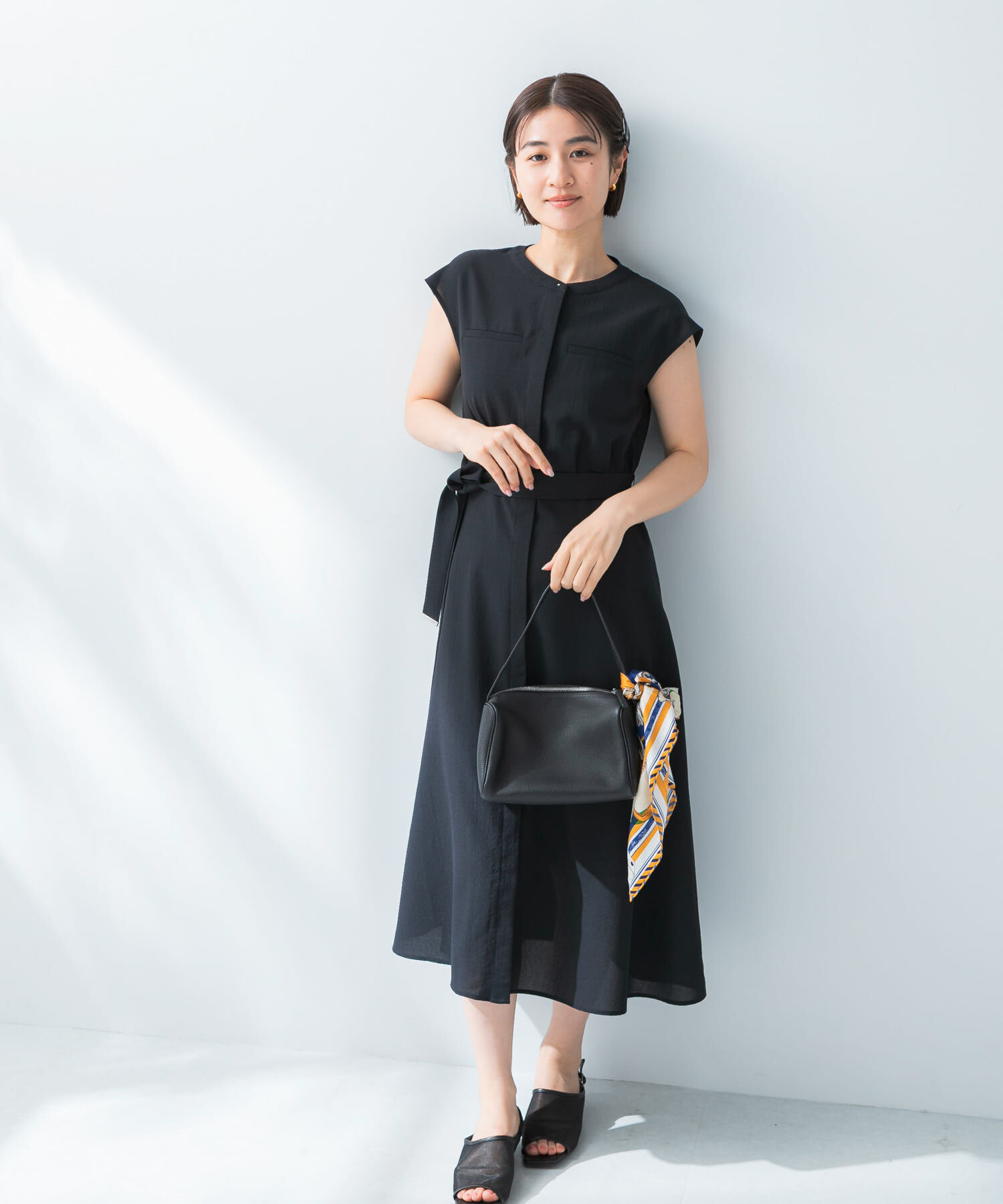 URBAN RESEARCH ROSSO「『UR TECH DRYLUXE』ポケットデザインワンピース」|ワンピース|
