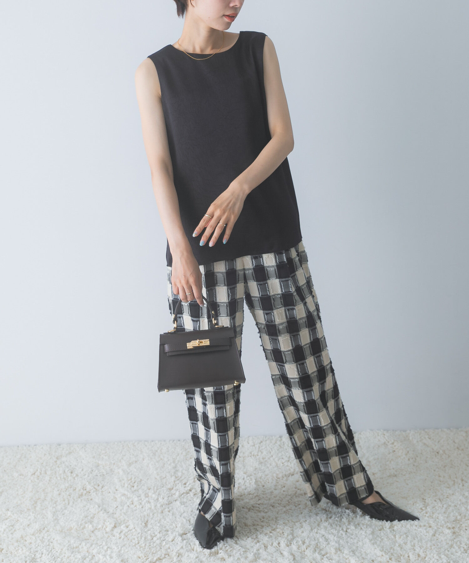 URBAN RESEARCH ROSSO「2WAYネックサテンブラウス」|シャツ・ブラウス|