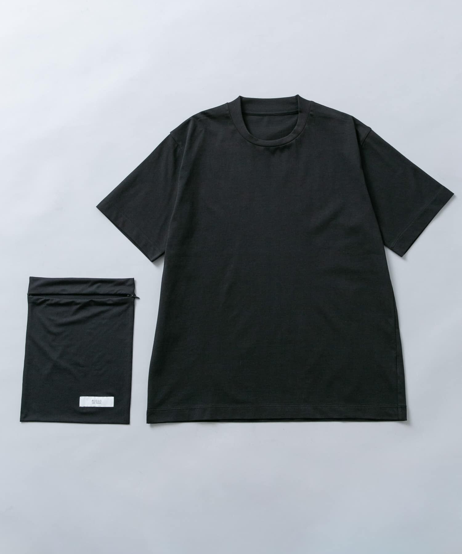 URBAN RESEARCH ROSSO「『冷感/速乾』Cool Touch トラベルTシャツ」|Tシャツ・カットソー|ブラック