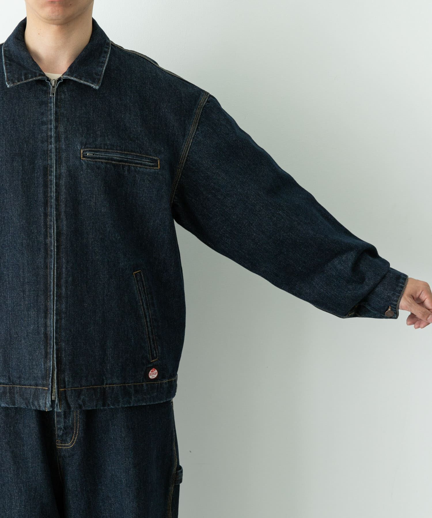 Sonny Label 「『別注』RED KAP&times;Sonny Label　デニムジップブルゾン」|デニムジャケット|