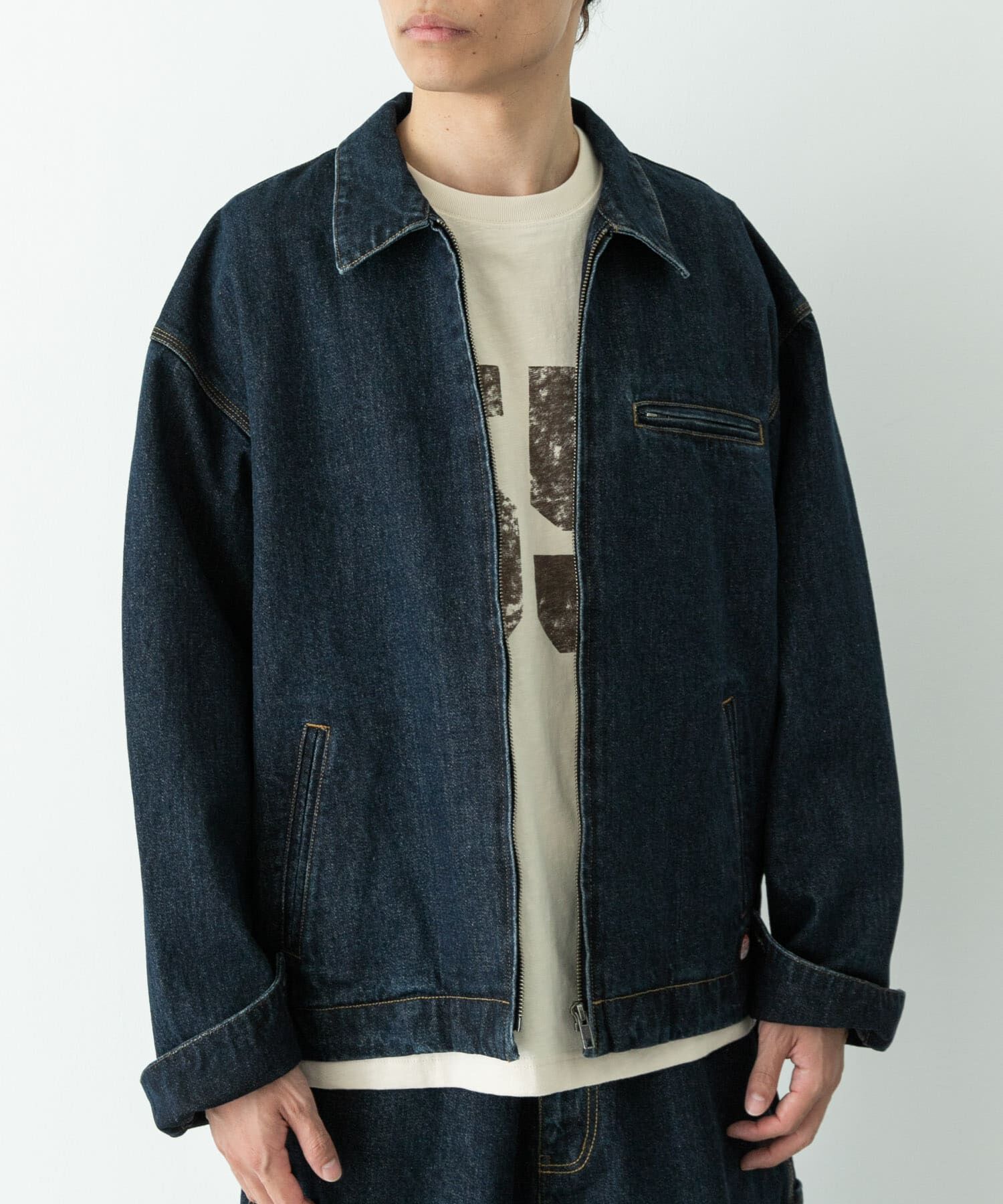 Sonny Label 「『別注』RED KAP&times;Sonny Label　デニムジップブルゾン」|デニムジャケット|