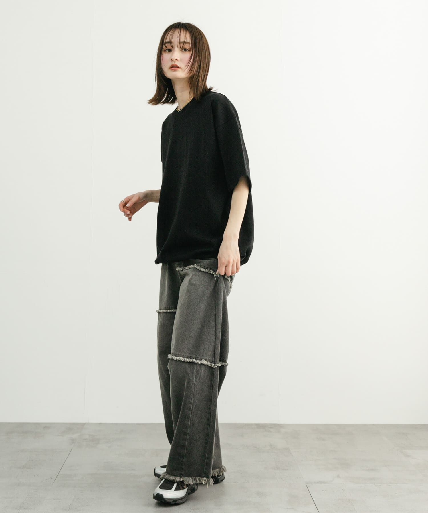 SENSE OF PLACE by URBAN RESEARCH「『ユニセックス』アソートドローコードショートスリーブTシャツ」|Tシャツ・カットソー|