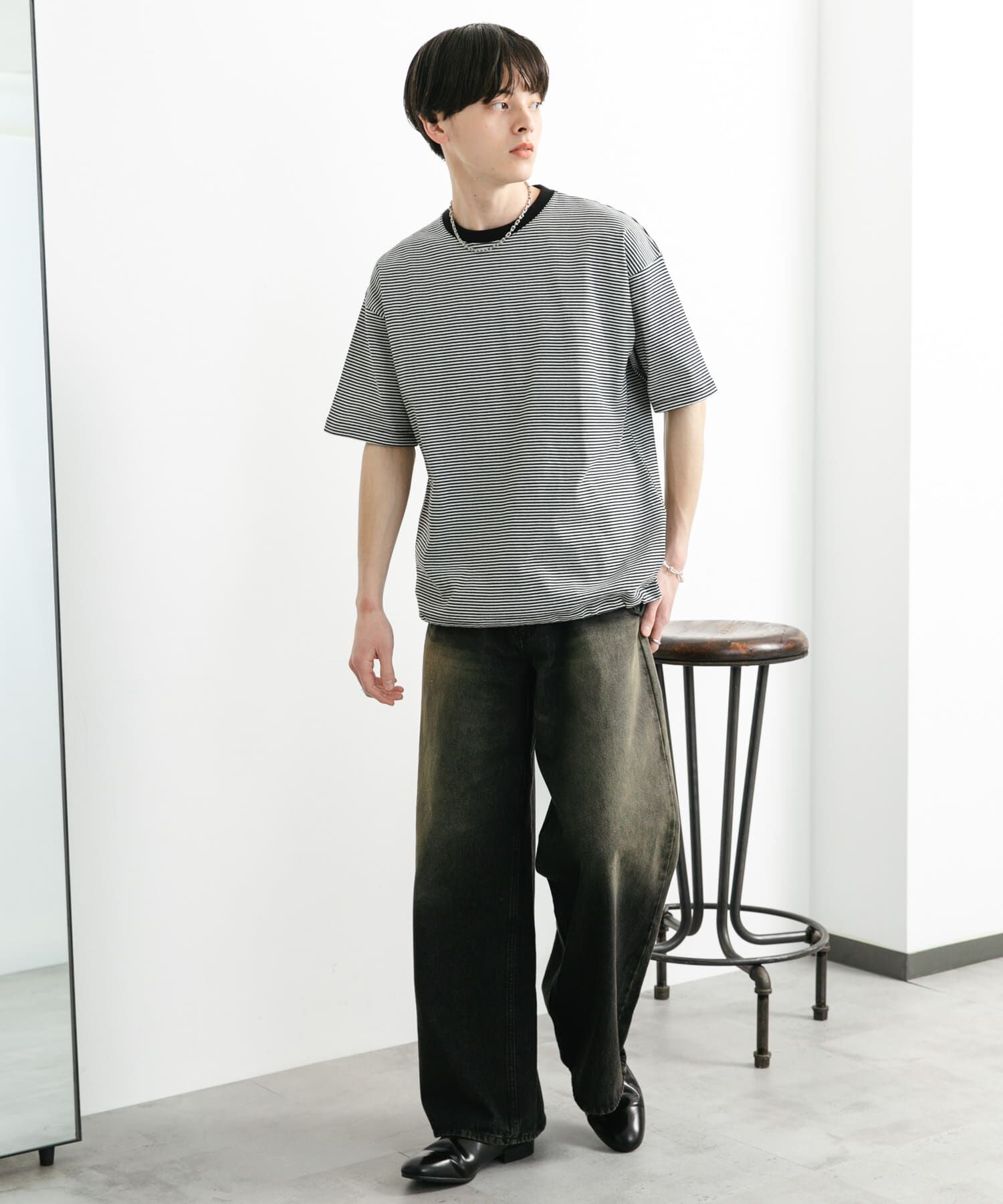 SENSE OF PLACE by URBAN RESEARCH「『ユニセックス』アソートドローコードショートスリーブTシャツ」|Tシャツ・カットソー|