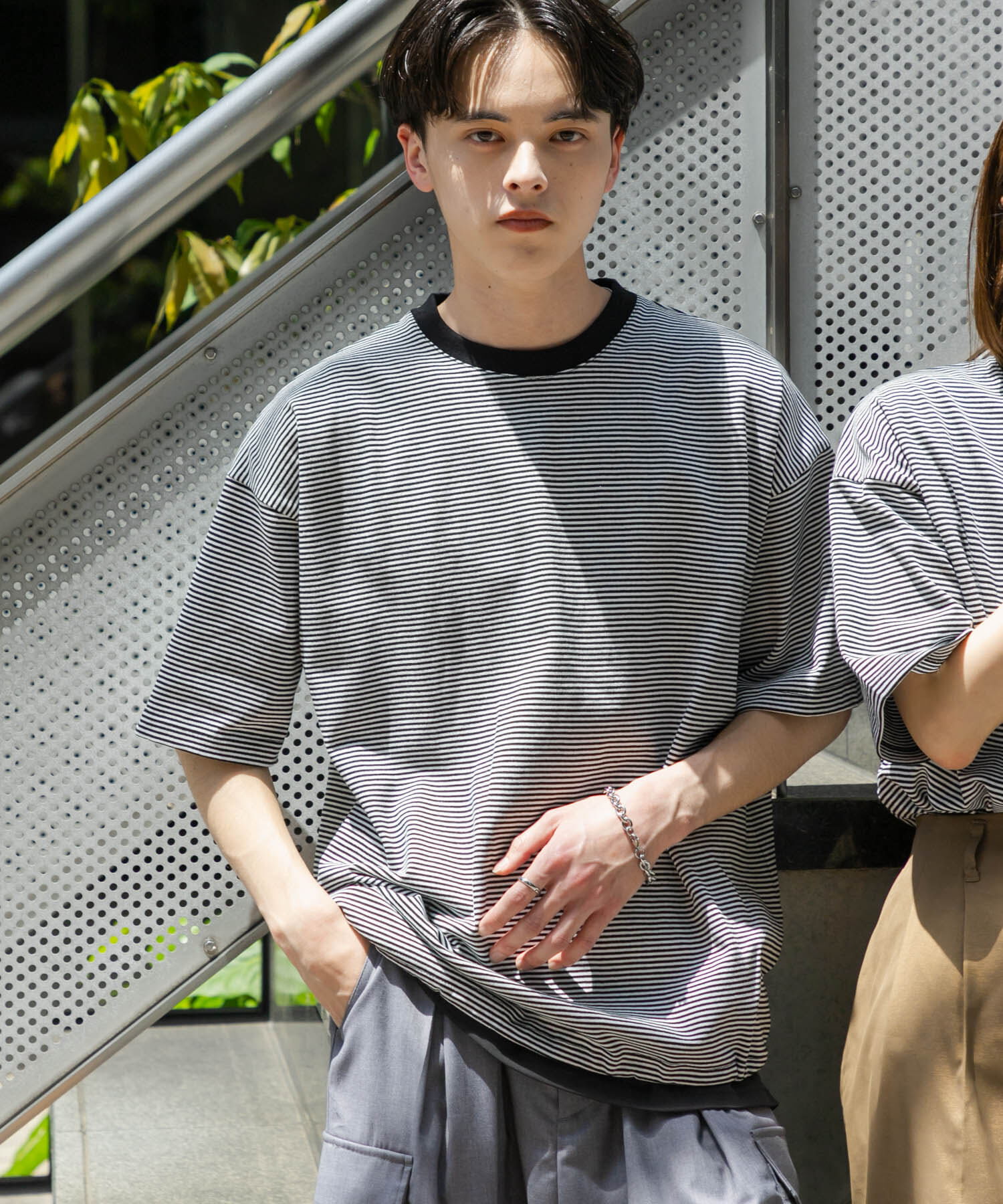 SENSE OF PLACE by URBAN RESEARCH「『ユニセックス』アソートドローコードショートスリーブTシャツ」|Tシャツ・カットソー|