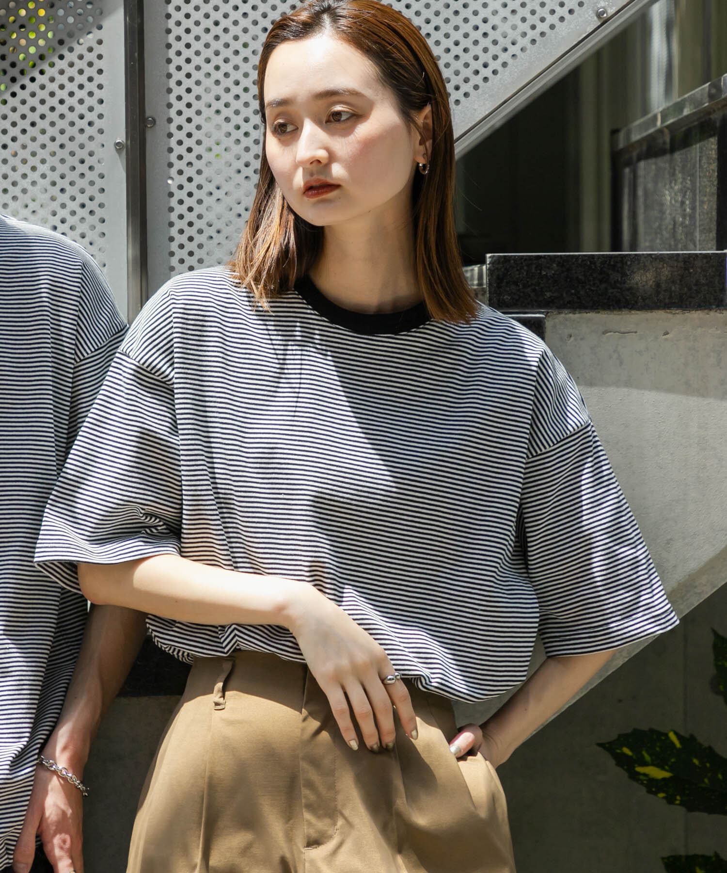 SENSE OF PLACE by URBAN RESEARCH「『ユニセックス』アソートドローコードショートスリーブTシャツ」|Tシャツ・カットソー|