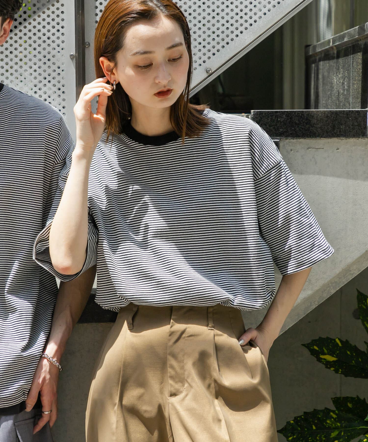 SENSE OF PLACE by URBAN RESEARCH「『ユニセックス』アソートドローコードショートスリーブTシャツ」|Tシャツ・カットソー|