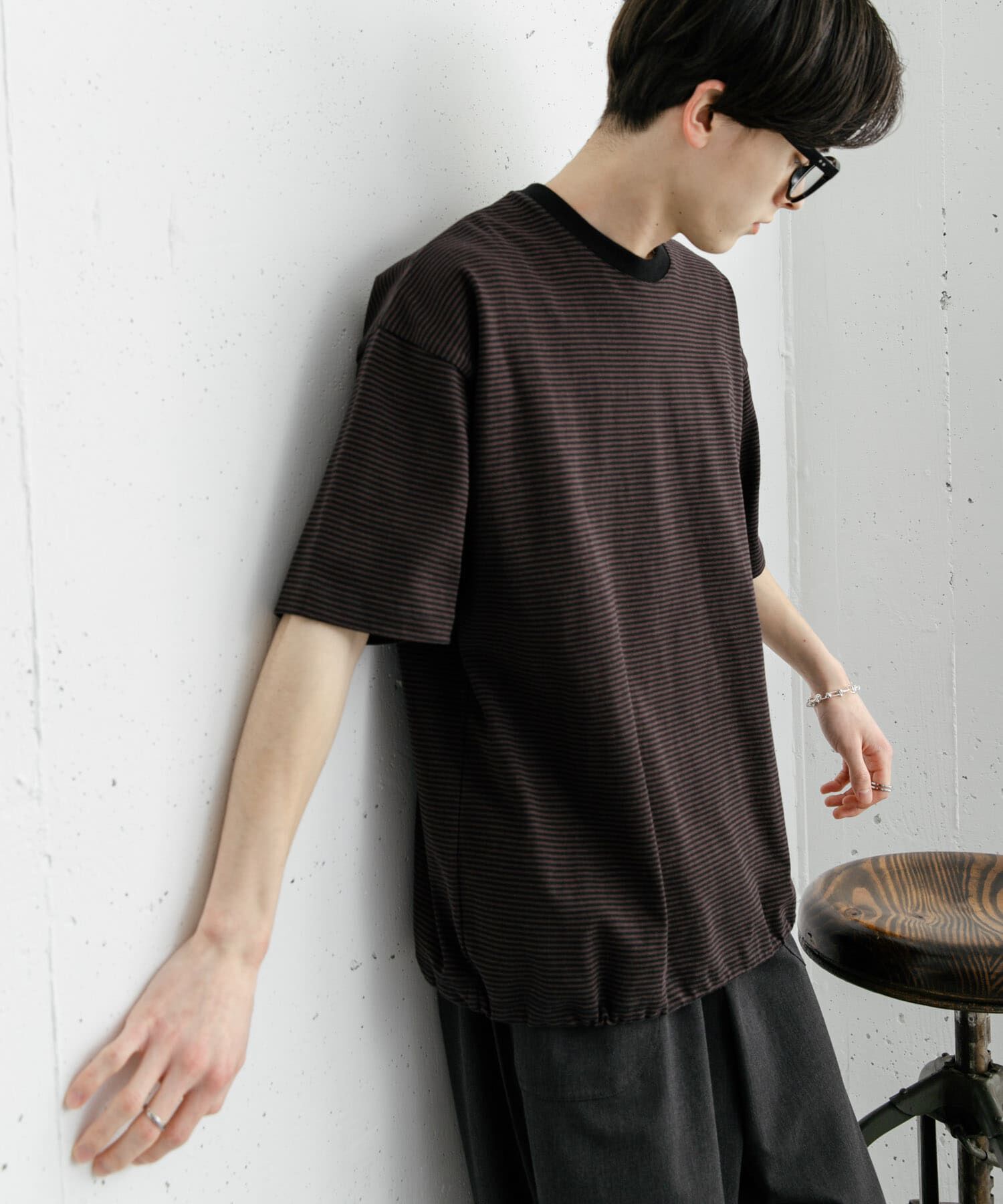 SENSE OF PLACE by URBAN RESEARCH「『ユニセックス』アソートドローコードショートスリーブTシャツ」|Tシャツ・カットソー|