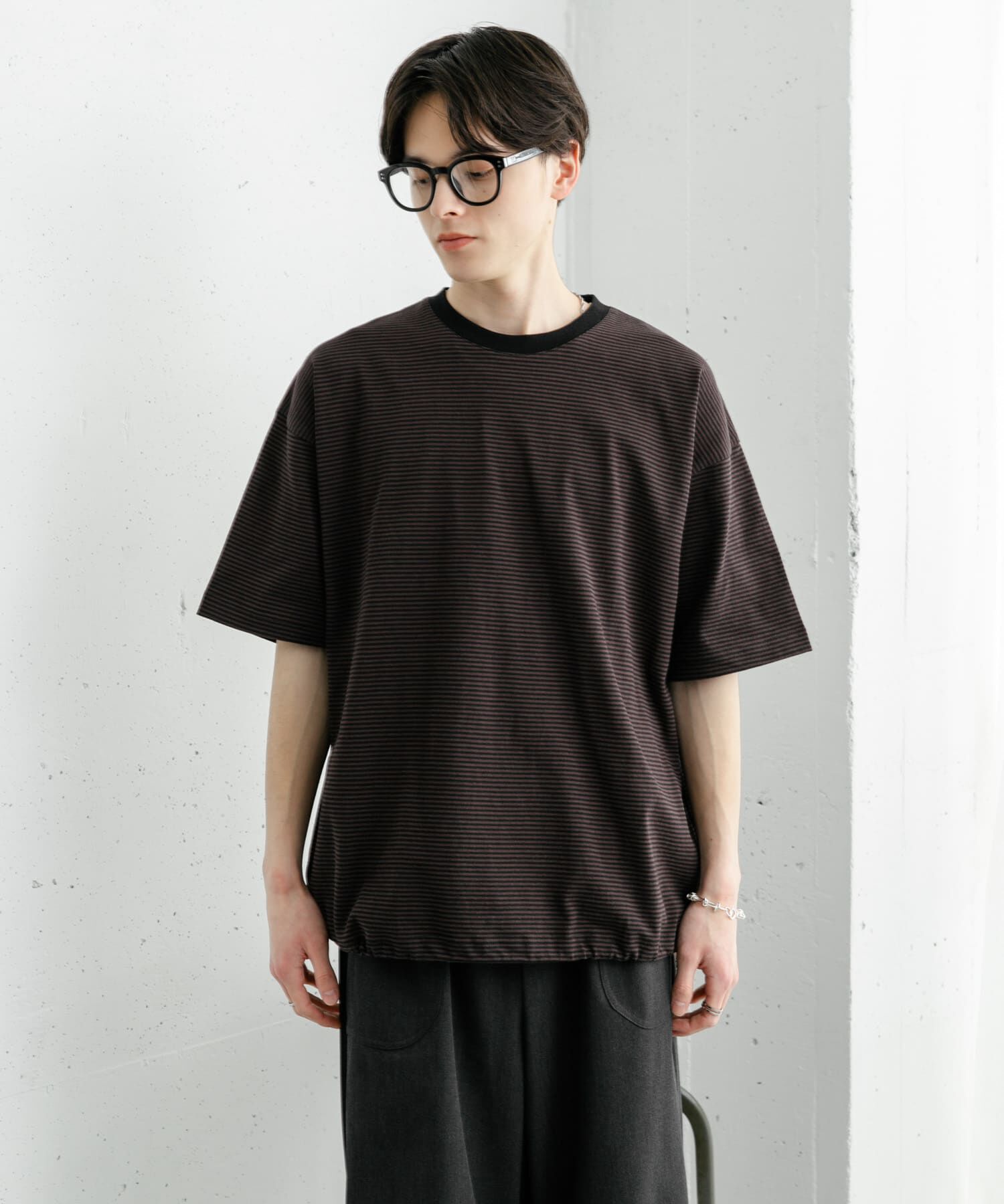 SENSE OF PLACE by URBAN RESEARCH「『ユニセックス』アソートドローコードショートスリーブTシャツ」|Tシャツ・カットソー|