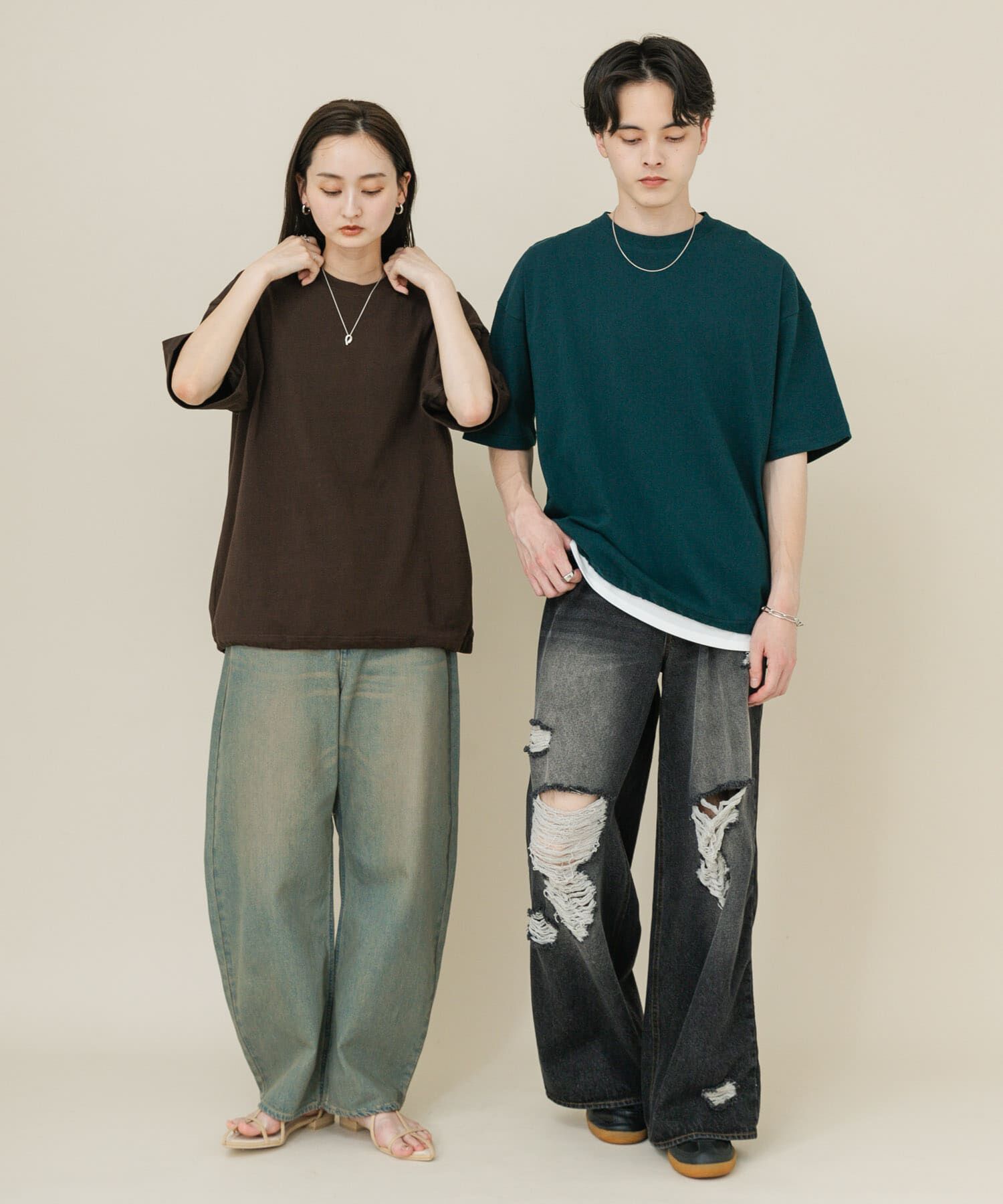 SENSE OF PLACE by URBAN RESEARCH「『ユニセックス』アソートドローコードショートスリーブTシャツ」|Tシャツ・カットソー|