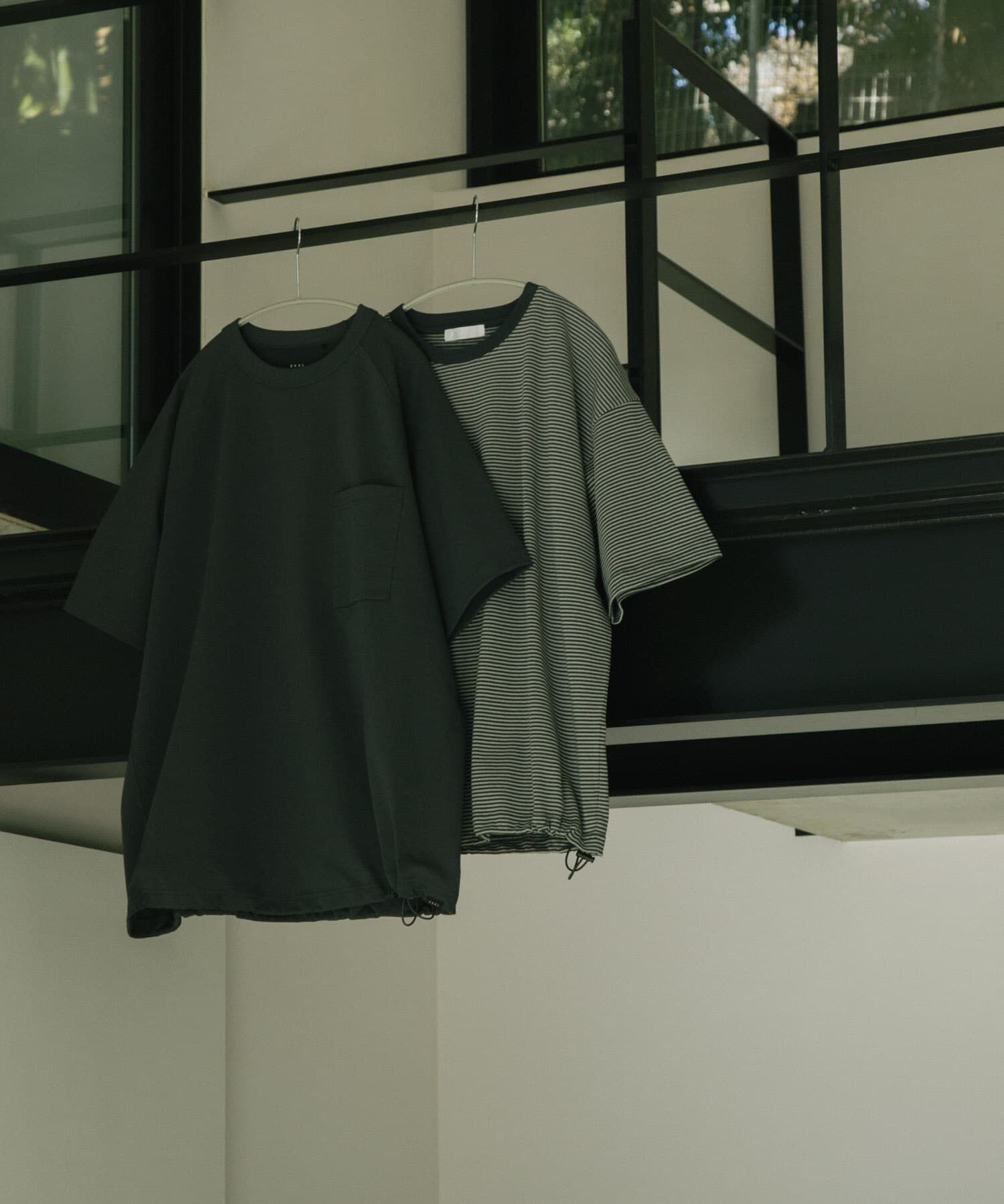 SENSE OF PLACE by URBAN RESEARCH「『ユニセックス』アソートドローコードショートスリーブTシャツ」|Tシャツ・カットソー|