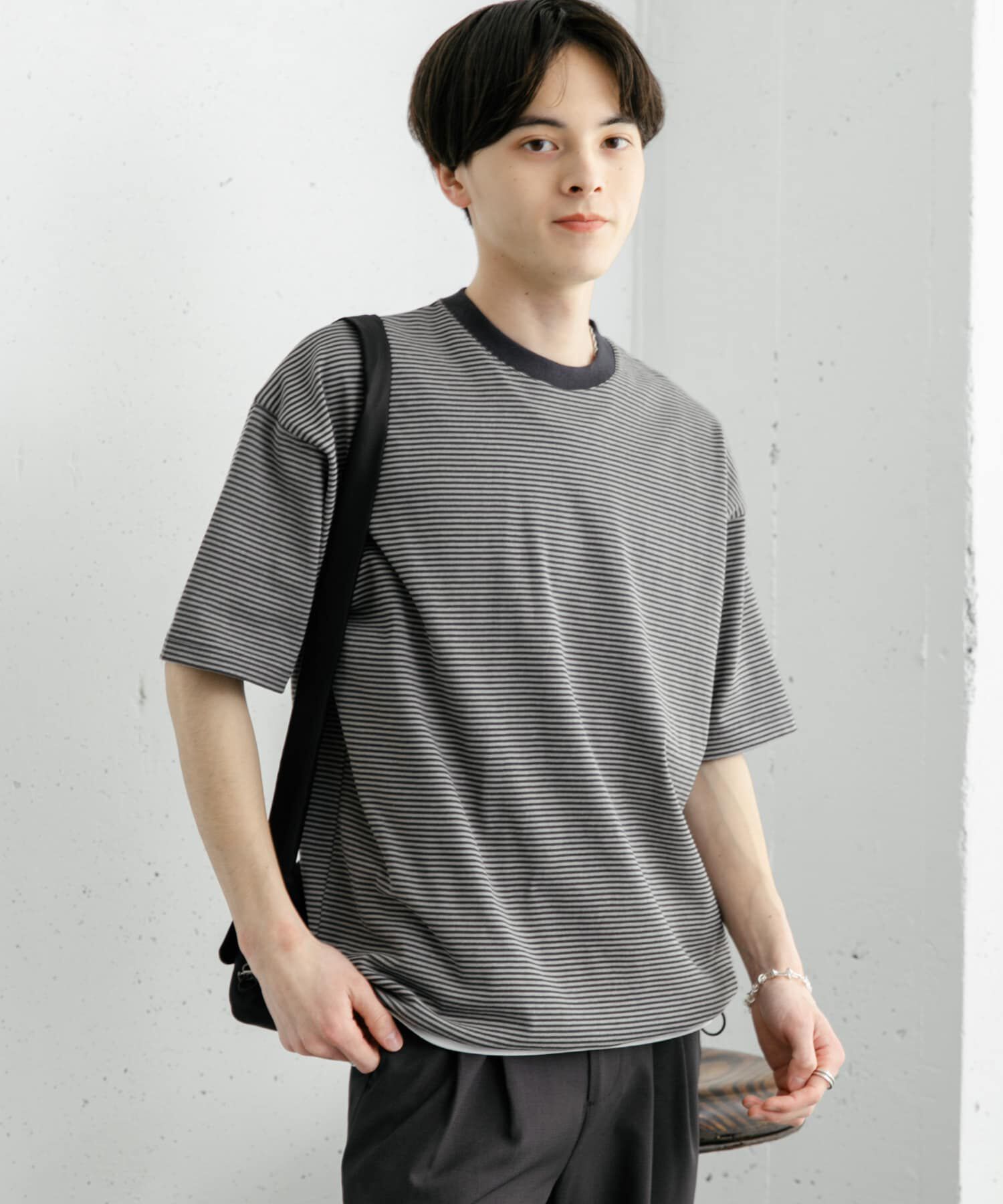 SENSE OF PLACE by URBAN RESEARCH「『ユニセックス』アソートドローコードショートスリーブTシャツ」|Tシャツ・カットソー|
