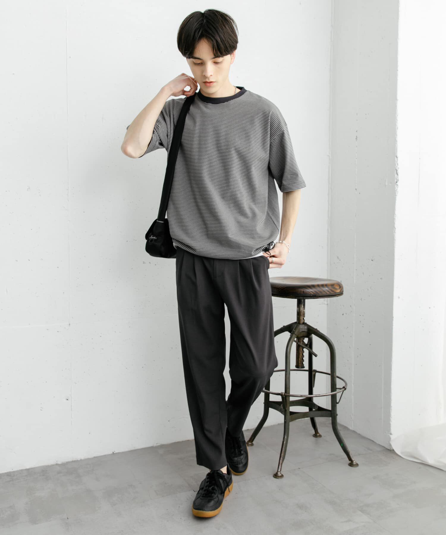SENSE OF PLACE by URBAN RESEARCH「『ユニセックス』アソートドローコードショートスリーブTシャツ」|Tシャツ・カットソー|