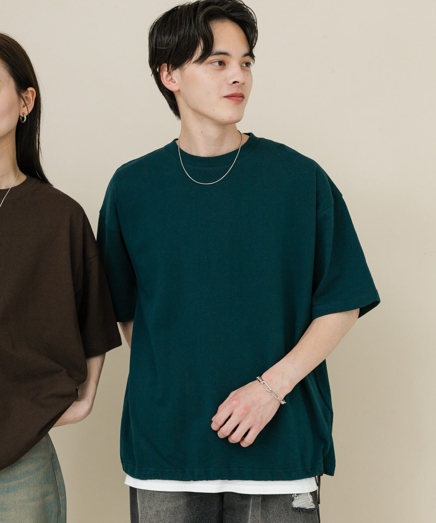 SENSE OF PLACE by URBAN RESEARCH「『ユニセックス』アソートドローコードショートスリーブTシャツ」|Tシャツ・カットソー|