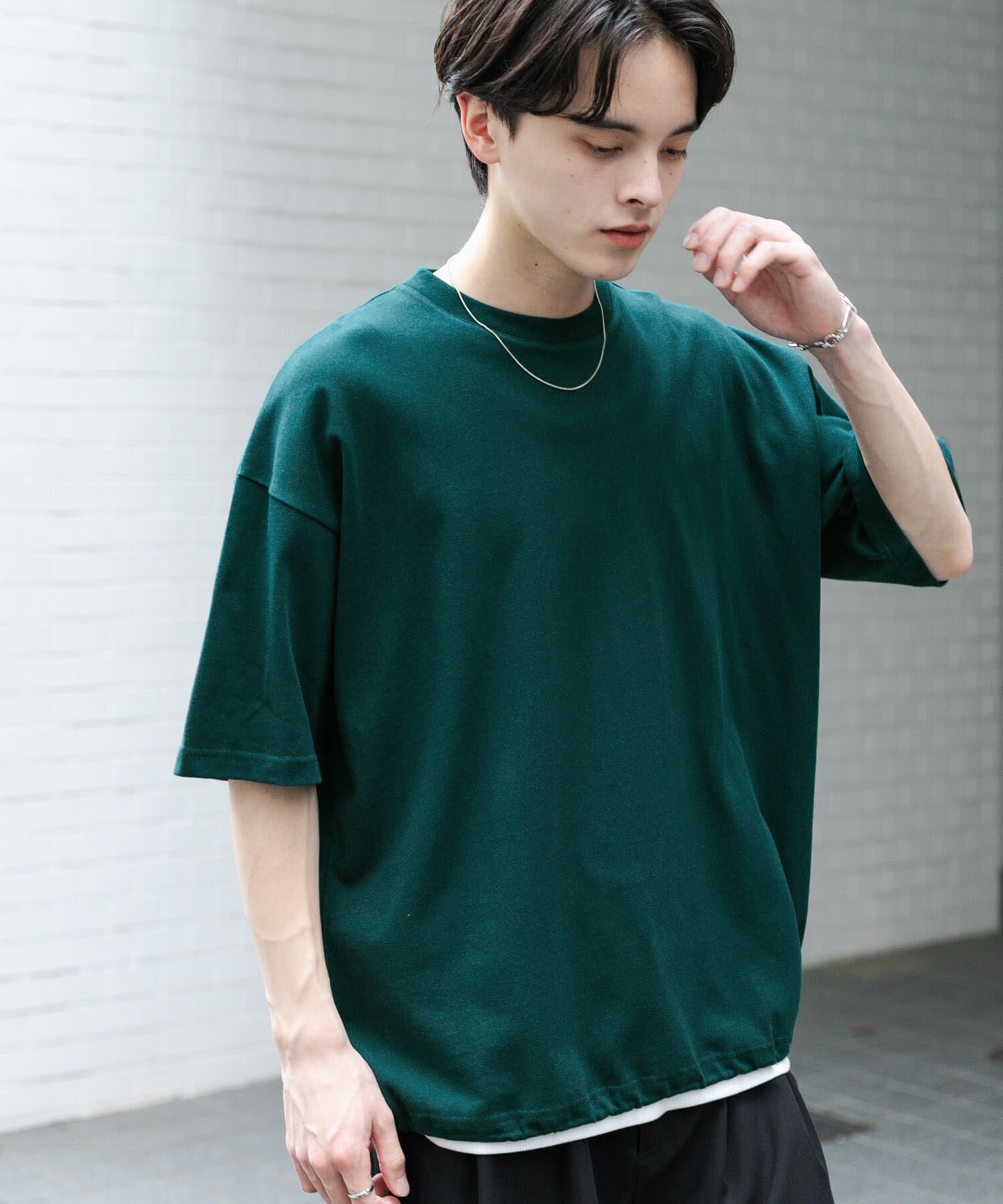 SENSE OF PLACE by URBAN RESEARCH「『ユニセックス』アソートドローコードショートスリーブTシャツ」|Tシャツ・カットソー|