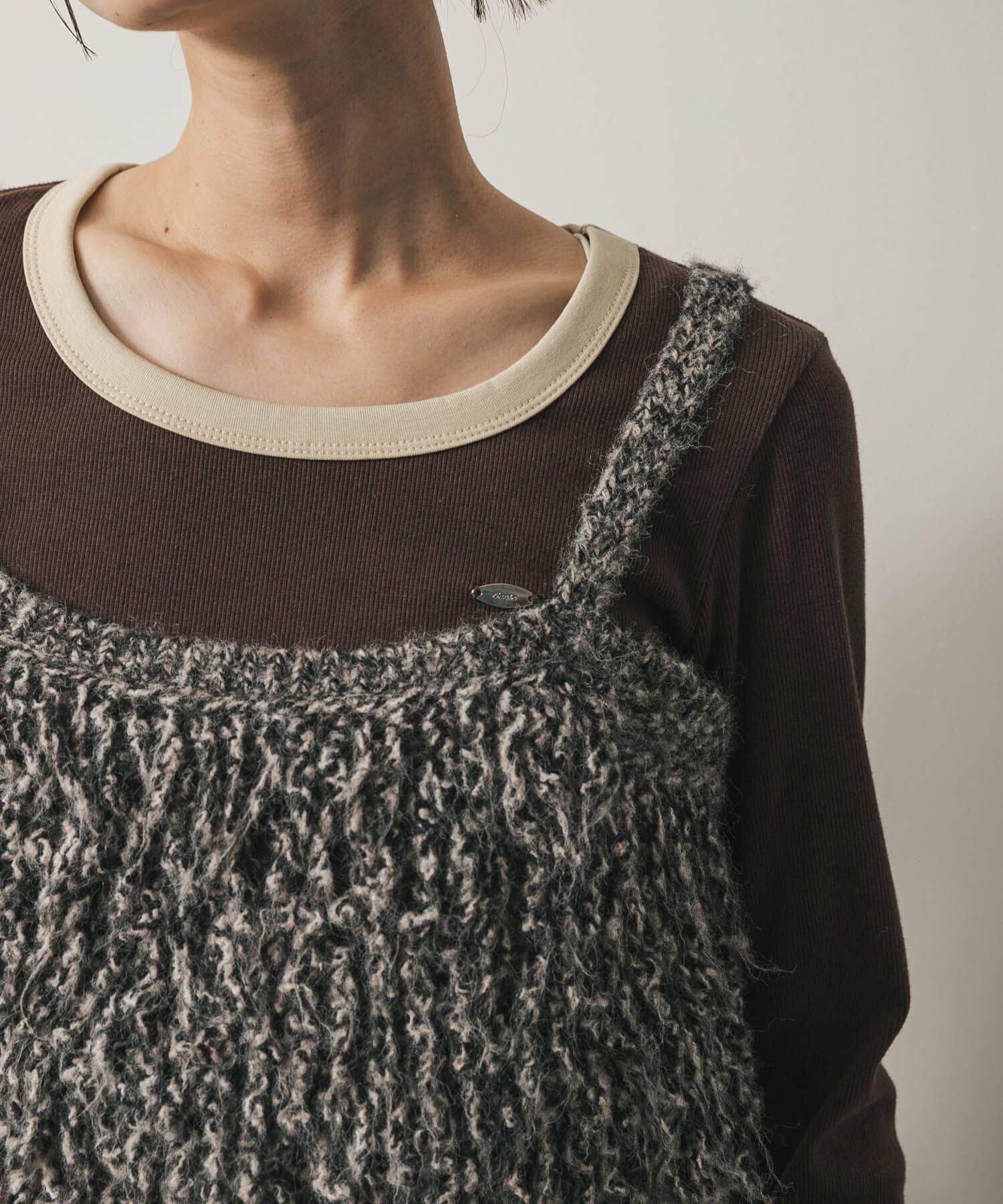 SENSE OF PLACE by URBAN RESEARCH「ラウンドネックリブTシャツ」|Tシャツ・カットソー|