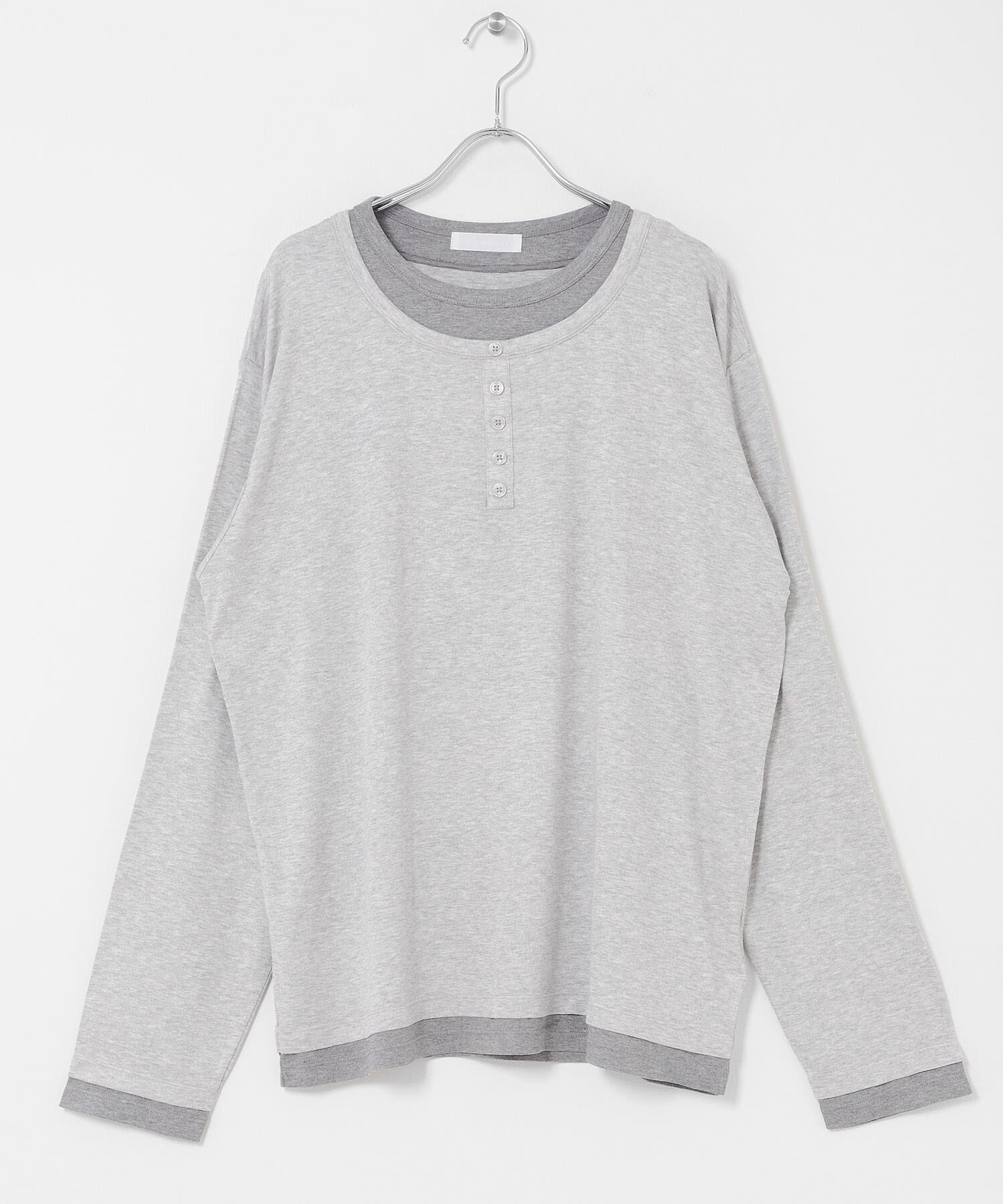 SENSE OF PLACE by URBAN RESEARCH「フェイクレイヤードロングTシャツ」|Tシャツ・カットソー|