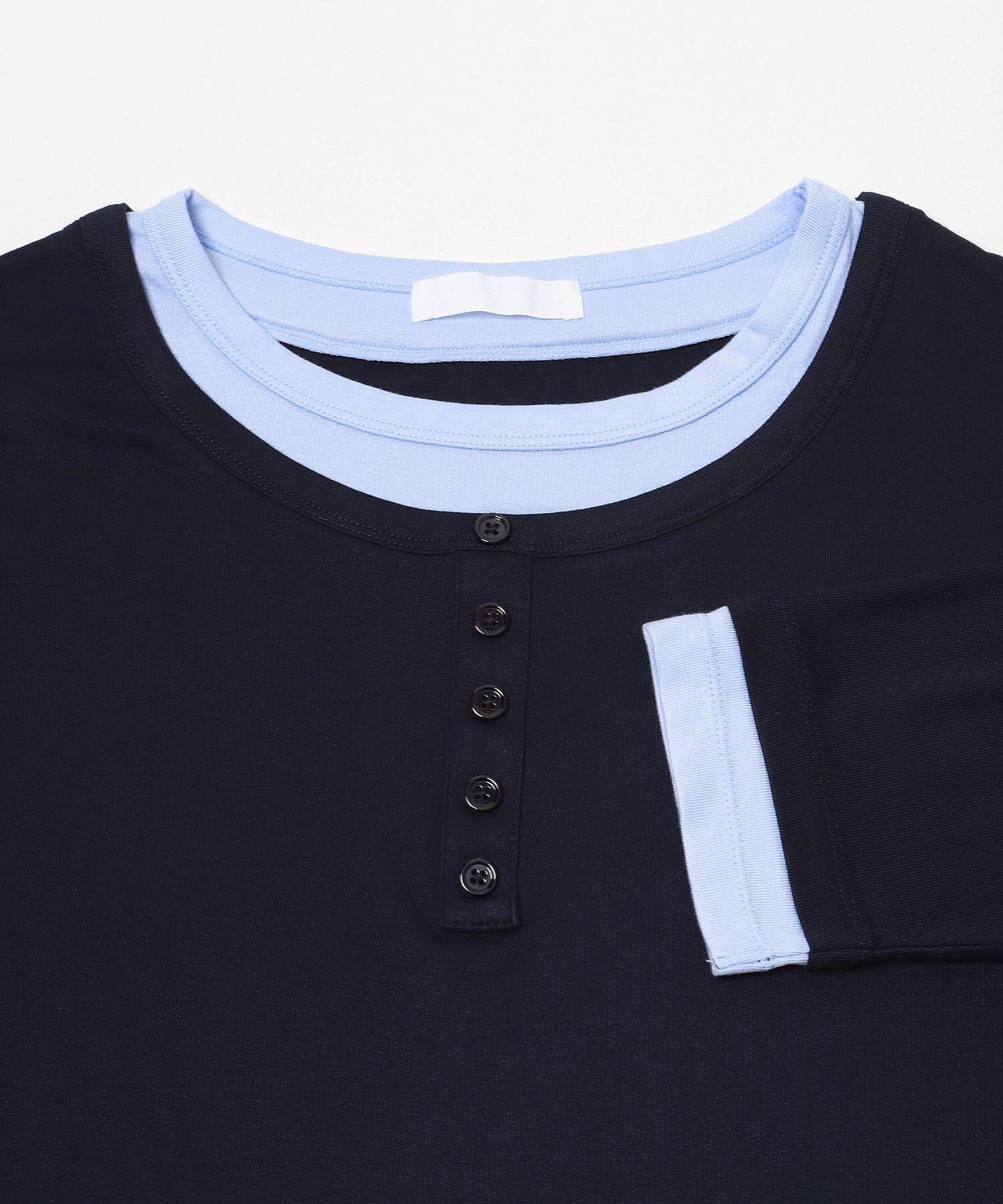 SENSE OF PLACE by URBAN RESEARCH「フェイクレイヤードロングTシャツ」|Tシャツ・カットソー|