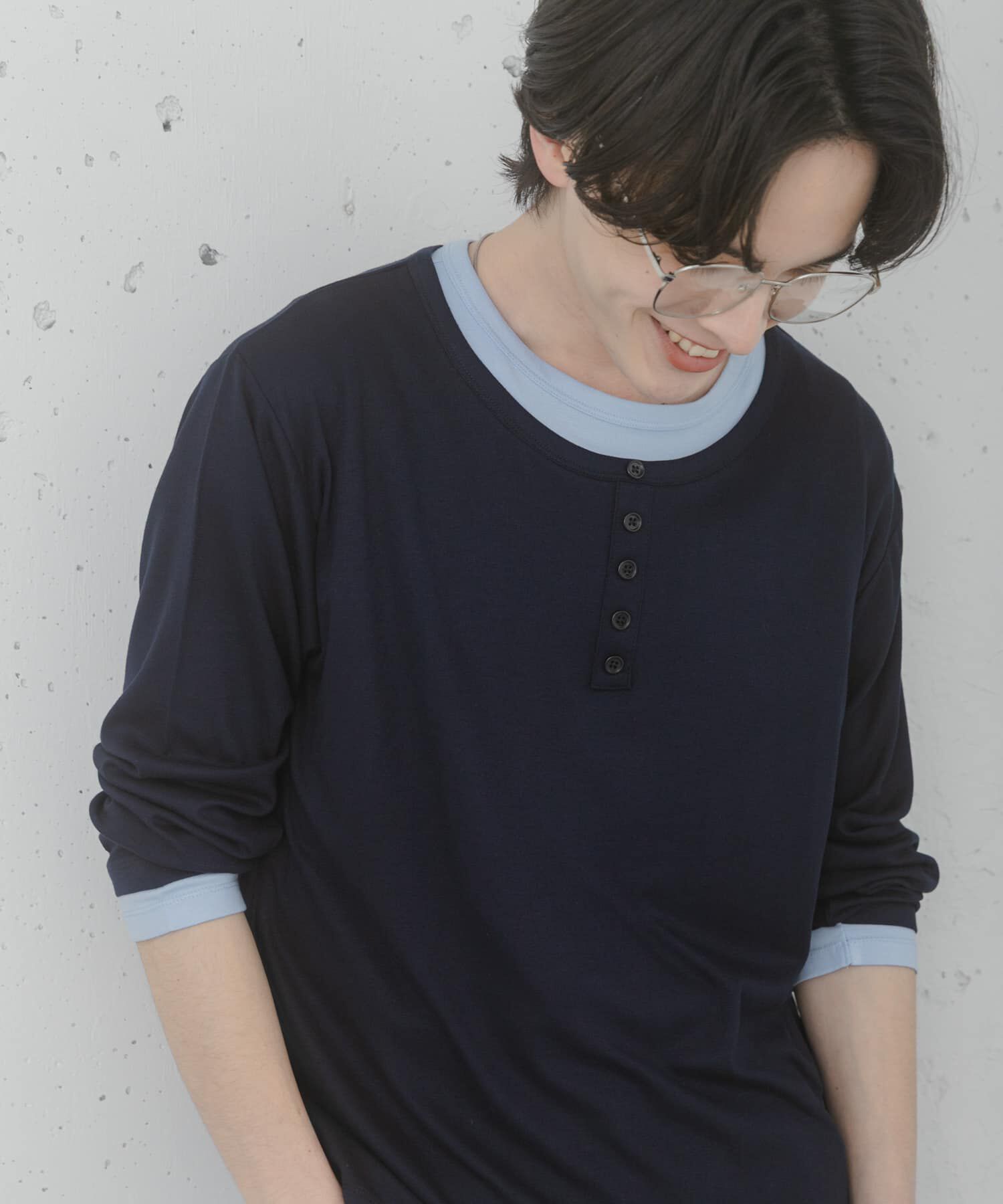 SENSE OF PLACE by URBAN RESEARCH「フェイクレイヤードロングTシャツ」|Tシャツ・カットソー|