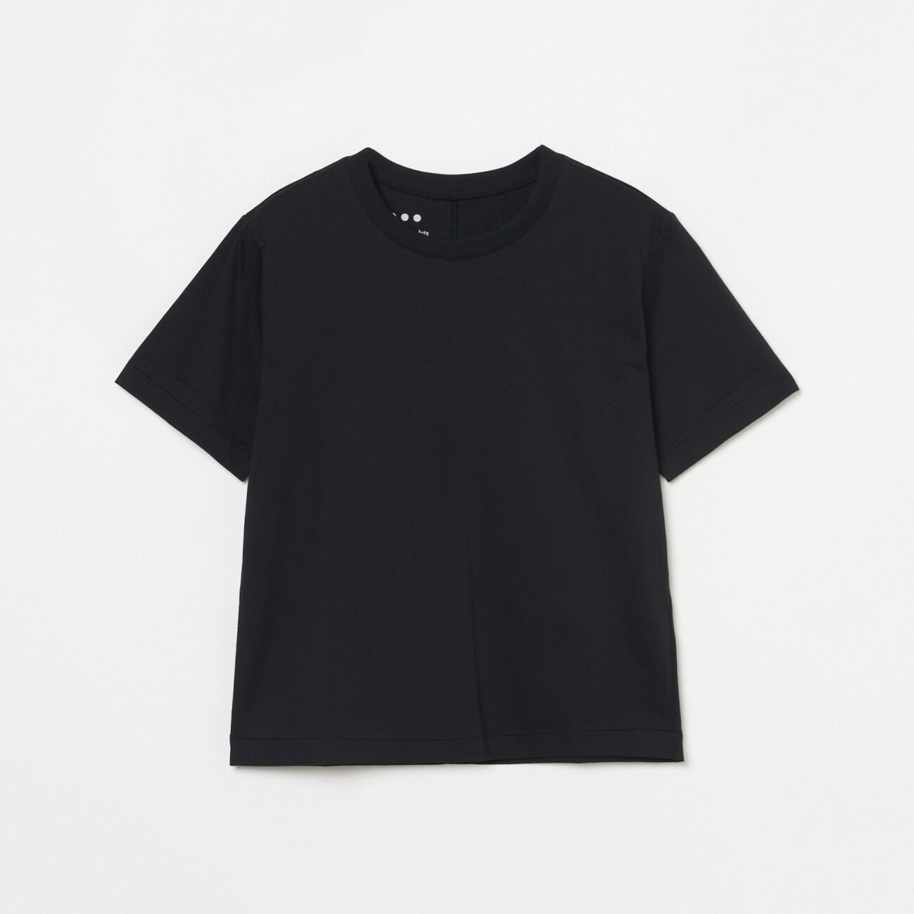  「three dots 【別注】Powdery cotton boy's alex」|Tシャツ・カットソー|ブラック