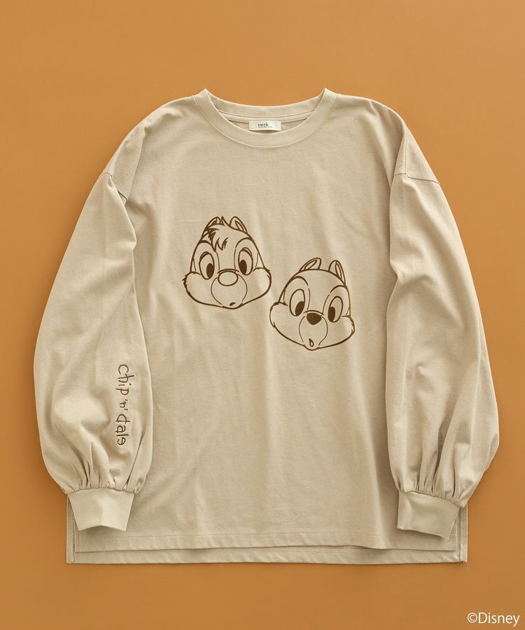 earth music&ecology「Disney/アソートプリントロンTEE」|Tシャツ・カットソー|Brown