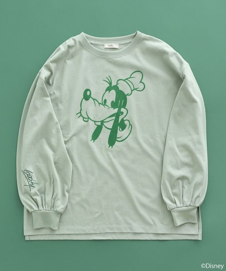 earth music&ecology「Disney/アソートプリントロンTEE」|Tシャツ・カットソー|Green