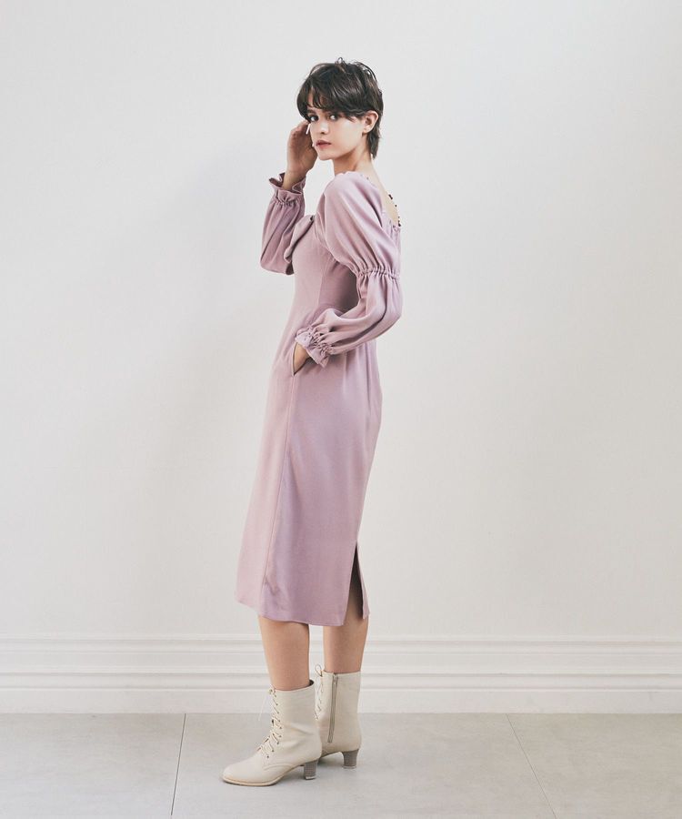 Maison de FLEUR Petite Robe「愛され上手なリボンワンピース」|ワンピース|
