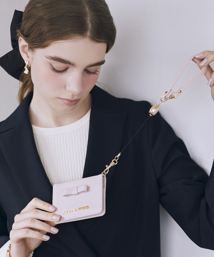 Maison de FLEUR「【予約】二つ折りリールパスケース」|その他|