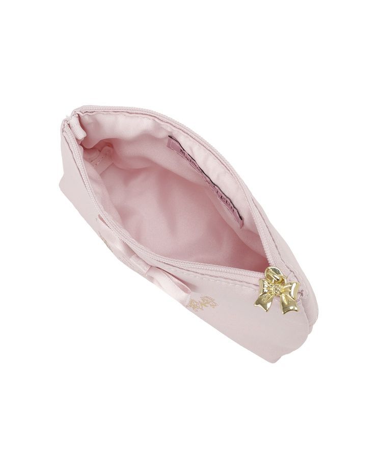 Maison de FLEUR「【予約】サテンリボンティッシュケース」|ポーチ|