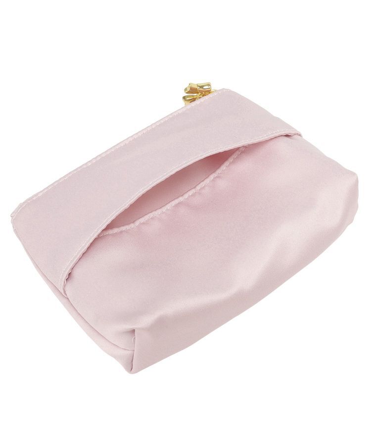 Maison de FLEUR「【予約】サテンリボンティッシュケース」|ポーチ|