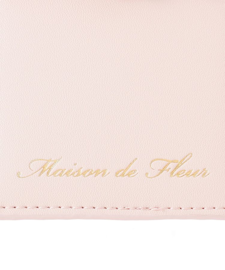 Maison de FLEUR「【予約】リール付きビジューリボンパスケース」|その他|