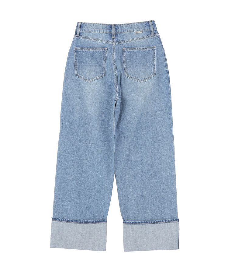 AMERICAN HOLIC「ミドルオンスロールアップデニムパンツ」|デニム|