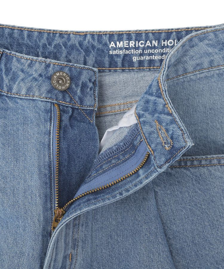 AMERICAN HOLIC「ミドルオンスロールアップデニムパンツ」|デニム|