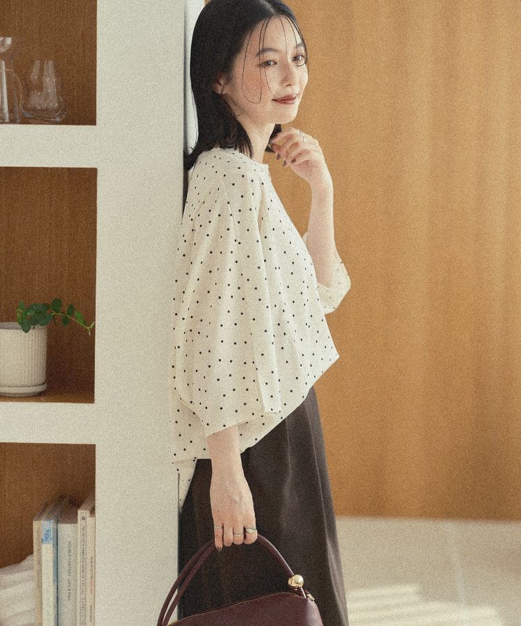 Green Parks「ハーフZIPドルマンプルオーバー」|Tシャツ・カットソー|