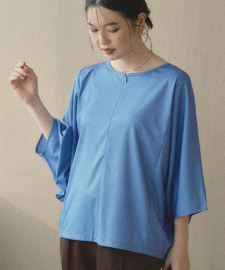 Green Parks「ハーフZIPドルマンプルオーバー」|Tシャツ・カットソー|