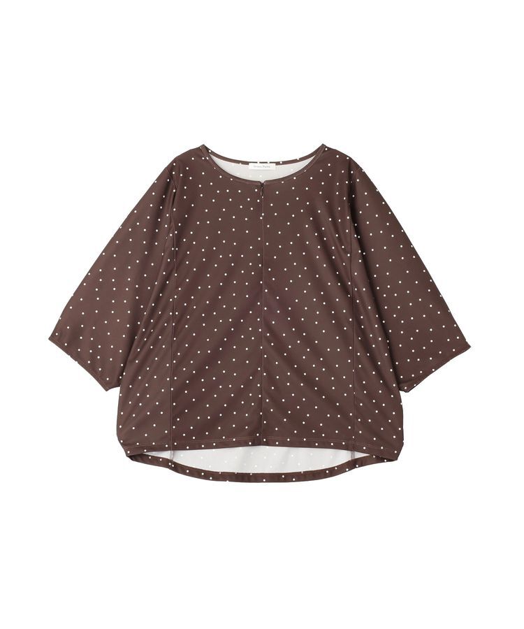 Green Parks「ハーフZIPドルマンプルオーバー」|Tシャツ・カットソー|