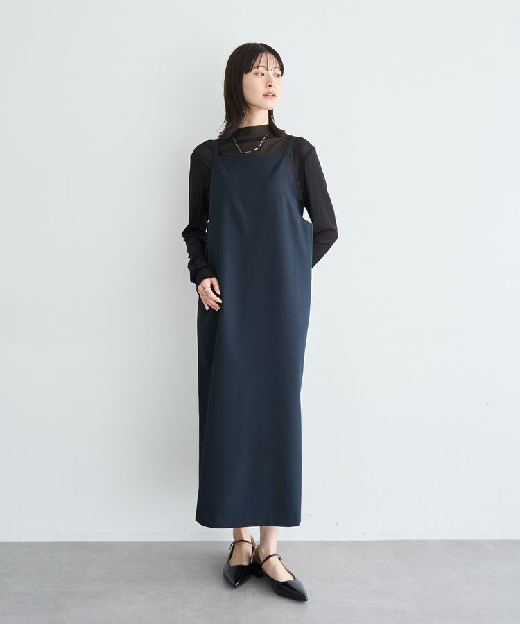 YECCA VECCA「【2点SET】ショートジャケットセットキャミワンピース」|ワンピース|
