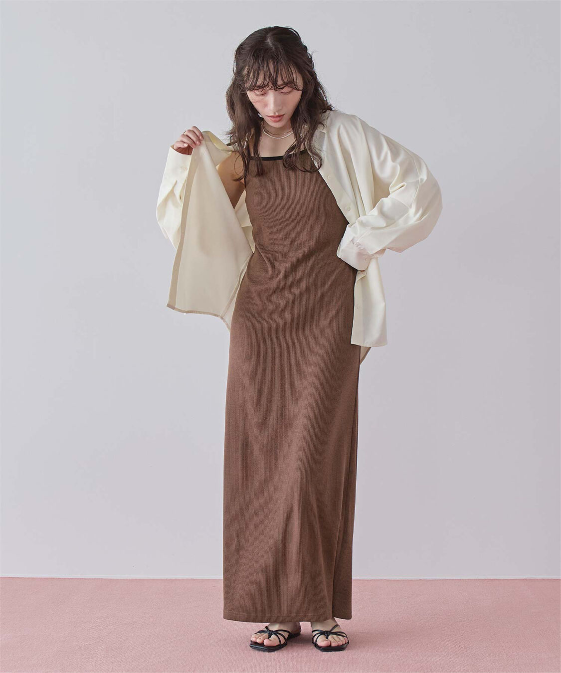 SEA DRESS「カップ付キャミソールワンピース/ラッシュガード」|その他|