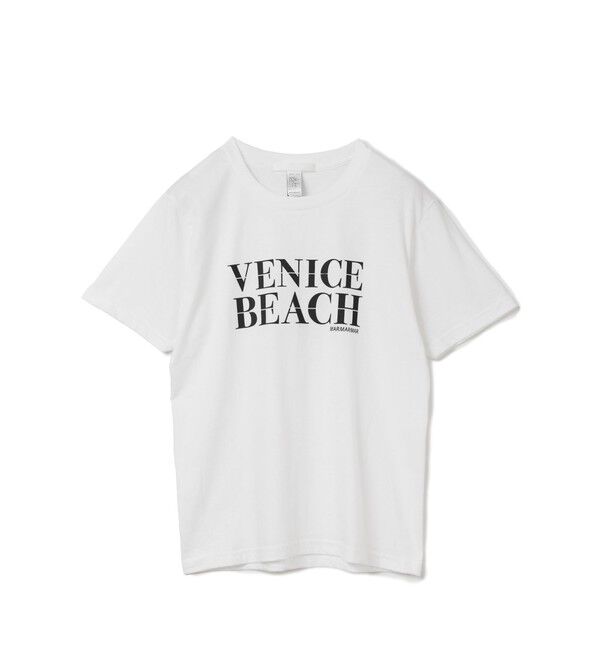 MARMARMAR「MARMARMAR プリントT (VENICE)」|Tシャツ・カットソー|ホワイト&times;ブラック
