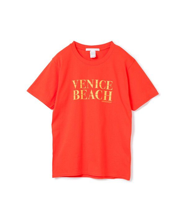 MARMARMAR「MARMARMAR プリントT (VENICE)」|Tシャツ・カットソー|オレンジ&times;オレンジ