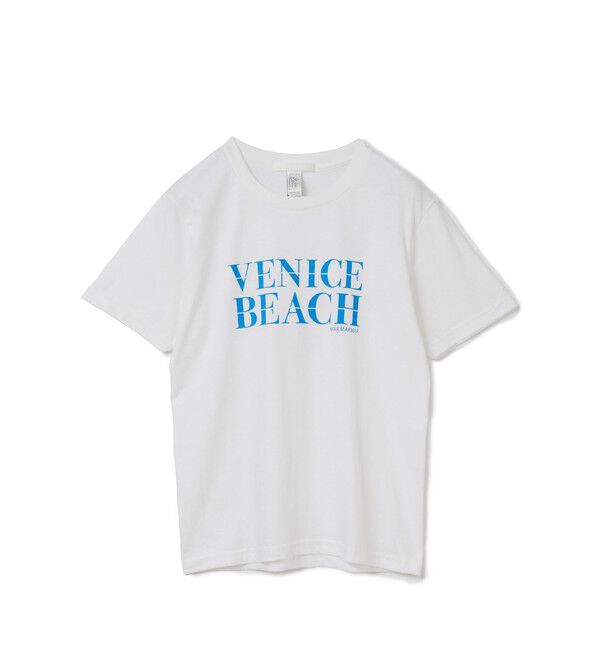 MARMARMAR「MARMARMAR プリントT (VENICE)」|Tシャツ・カットソー|ホワイト&times;ブルー