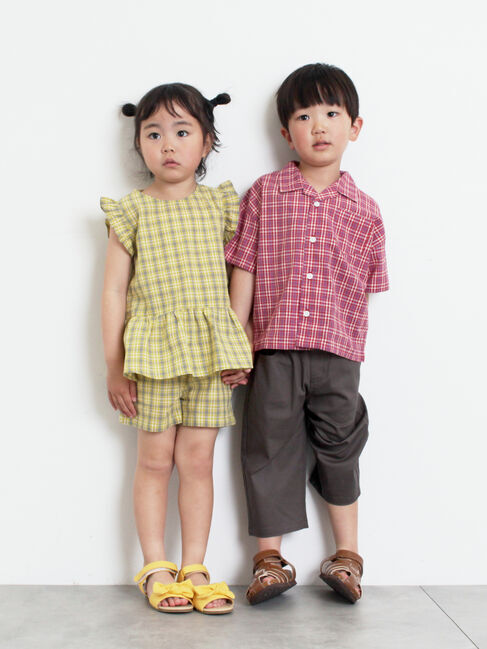 Samansa Mos2 Lagom「☆チェックショートパンツ(セットアップ可)」|その他|