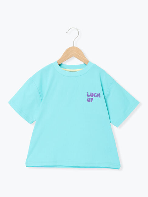Samansa Mos2 Lagom「【吸水速乾】発泡プリントTシャツ」|Tシャツ・カットソー|グリーン