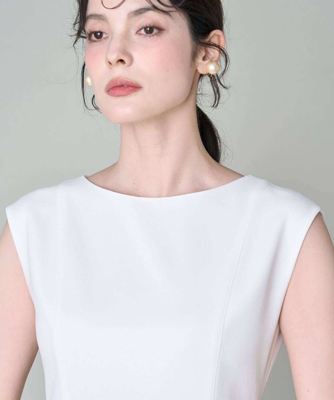 la veille by SUPERIOR CLOSET「異素材ワンピース」|ワンピース|