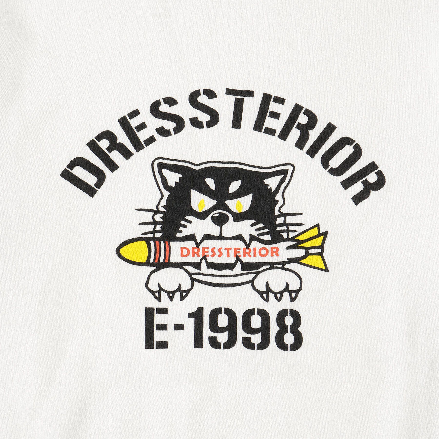 DRESSTERIOR「◆ミサイルキャット スウェットクルーネックTシャツ」|Tシャツ・カットソー|