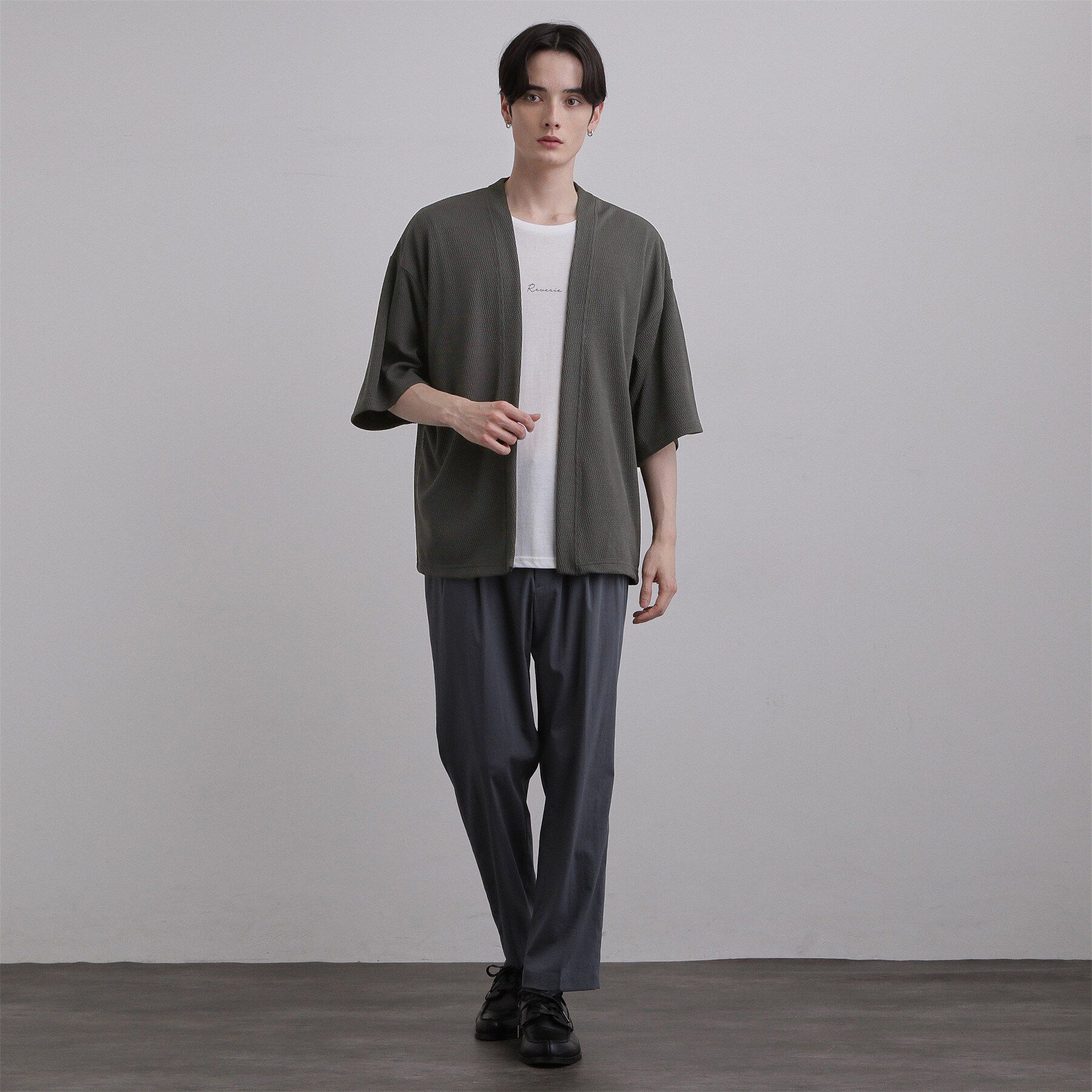 tk.TAKEO KIKUCHI「【2点セット】5分袖ボレロアンサンブル」|Tシャツ・カットソー|