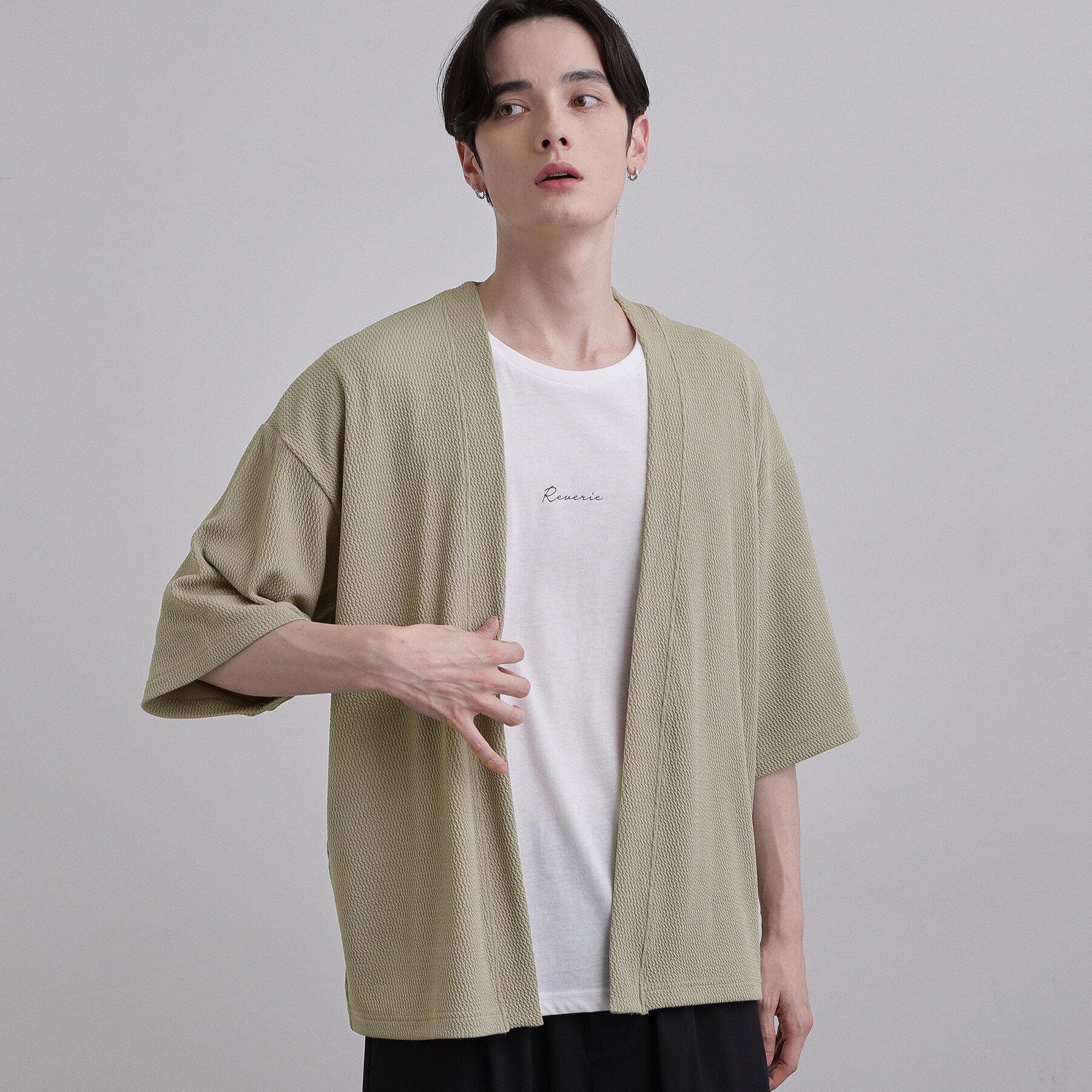 tk.TAKEO KIKUCHI「【2点セット】5分袖ボレロアンサンブル」|Tシャツ・カットソー|