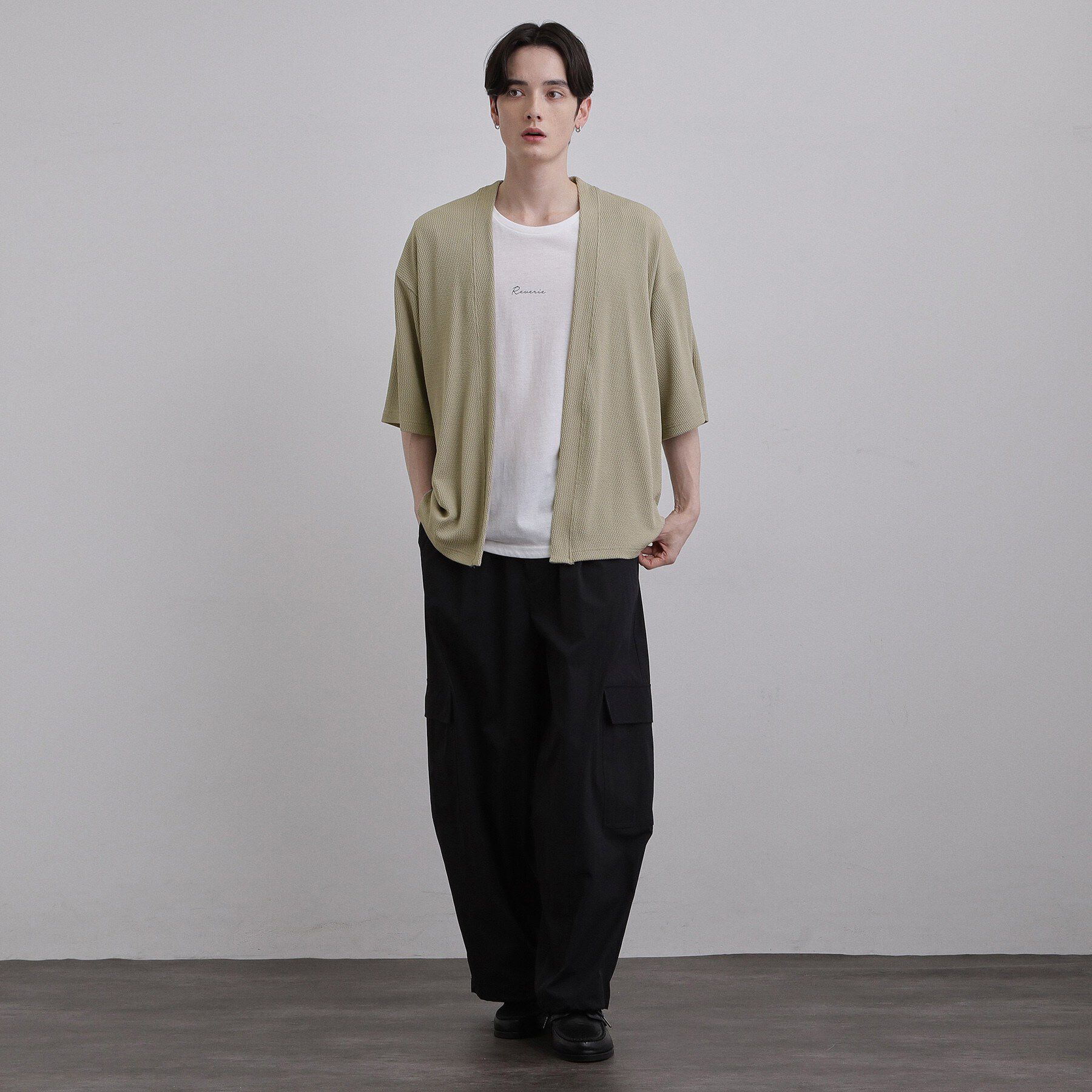 tk.TAKEO KIKUCHI「【2点セット】5分袖ボレロアンサンブル」|Tシャツ・カットソー|